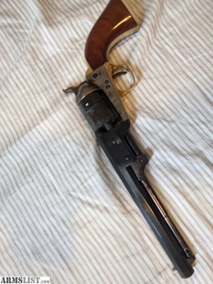 Cimarron Firearms Man With No Name 38 Special 7.5in Blued Revolver – 6 Rounds