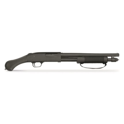 Mossberg 590 Shockwave 7-Shot 12 Gauge 3in Black Pump Firearm – 18.5in