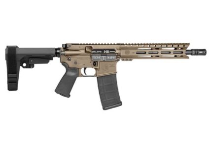 Diamondback Firearms DB15 5.56mm NATO 7in Flat Dark Earth Modern Sporting Pistol – 30+1 Rounds