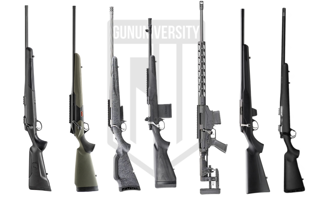 Fierce Firearms Twisted Rival LR Tungsten Gray Cerakote Bolt