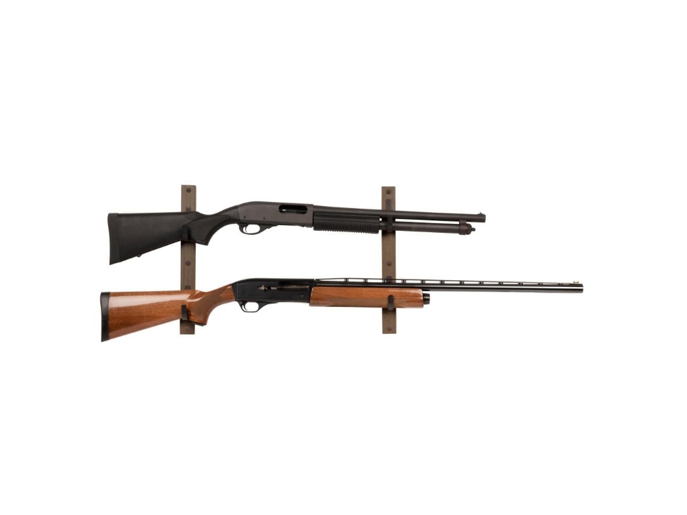 Allen Gun Collector Hardwood 3 Firearm Gun Rack - Brown