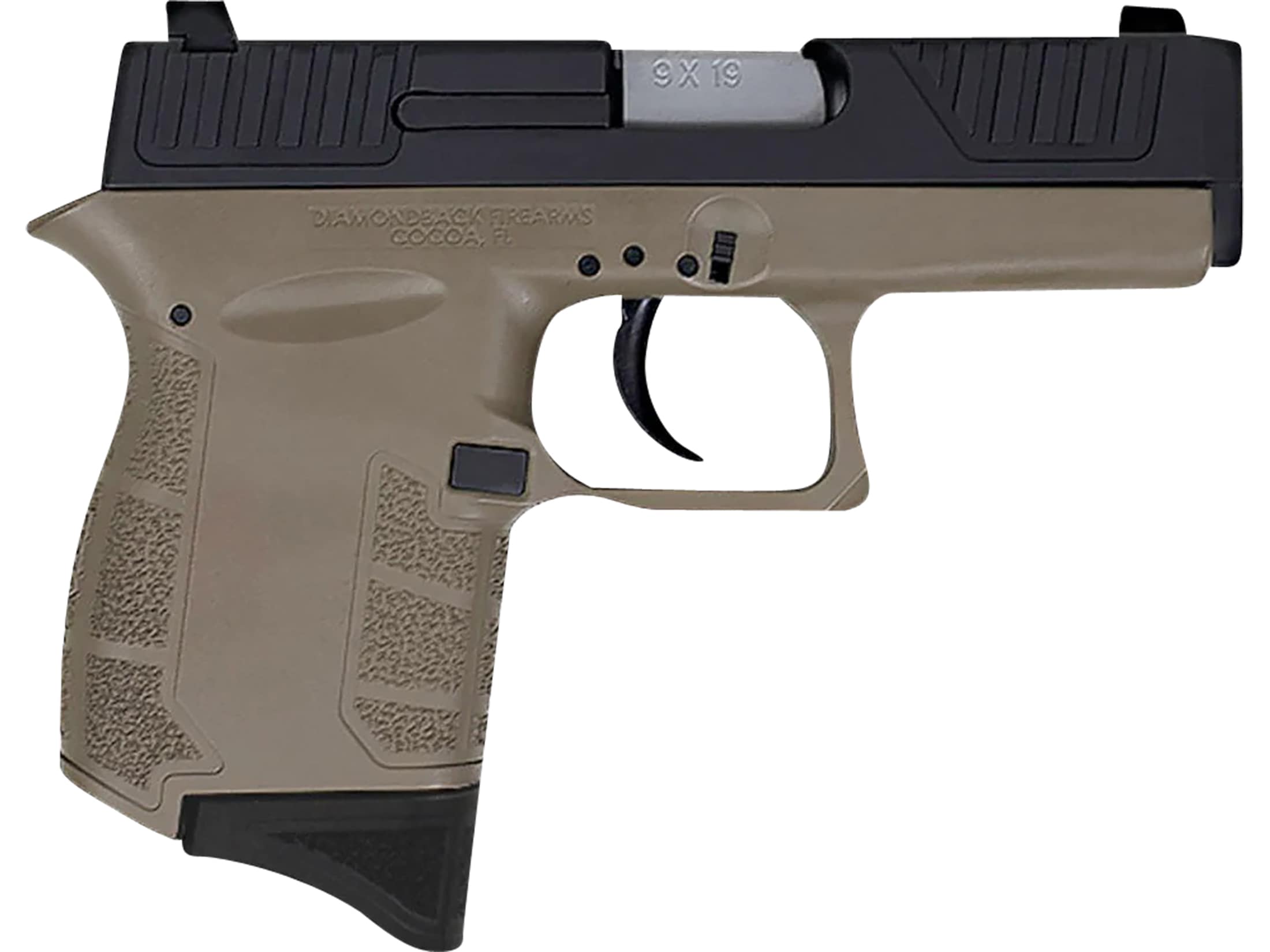 Diamondback DB9FS 9mm Luger 4.75in Gray and Black Pistol - 1