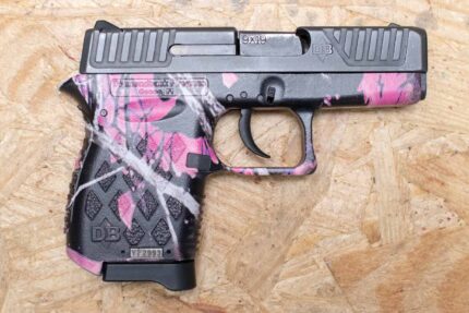 Diamondback DB9 9mm Luger 3in Muddy Girl Camo Cerakote Pistol – 6+1 Rounds