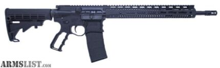 F1 Firearms UDP-9 Skeletonized Mermaid AR-9 Rifle 17 RD 9mm 16″