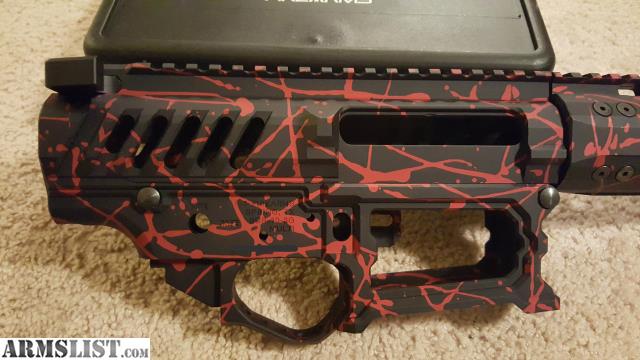 F1 Firearms BDR-10-3G Red Marbalizer Rifle 20 RD 6.5 Creedmo