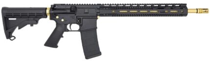 F1 Firearms Bdrx-15 .223 Wylde, 16″ Barrel, Gold and Black Tiger Anodized, 30rd