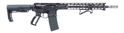 F1 Firearms Bdrx-15 .223 Wylde, 16″ Barrel, Black/ Pink Splash Anodized, 30rd
