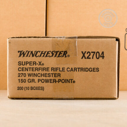 Winchester Power Point 270 Winchester Ammo 150 Grain Jack…