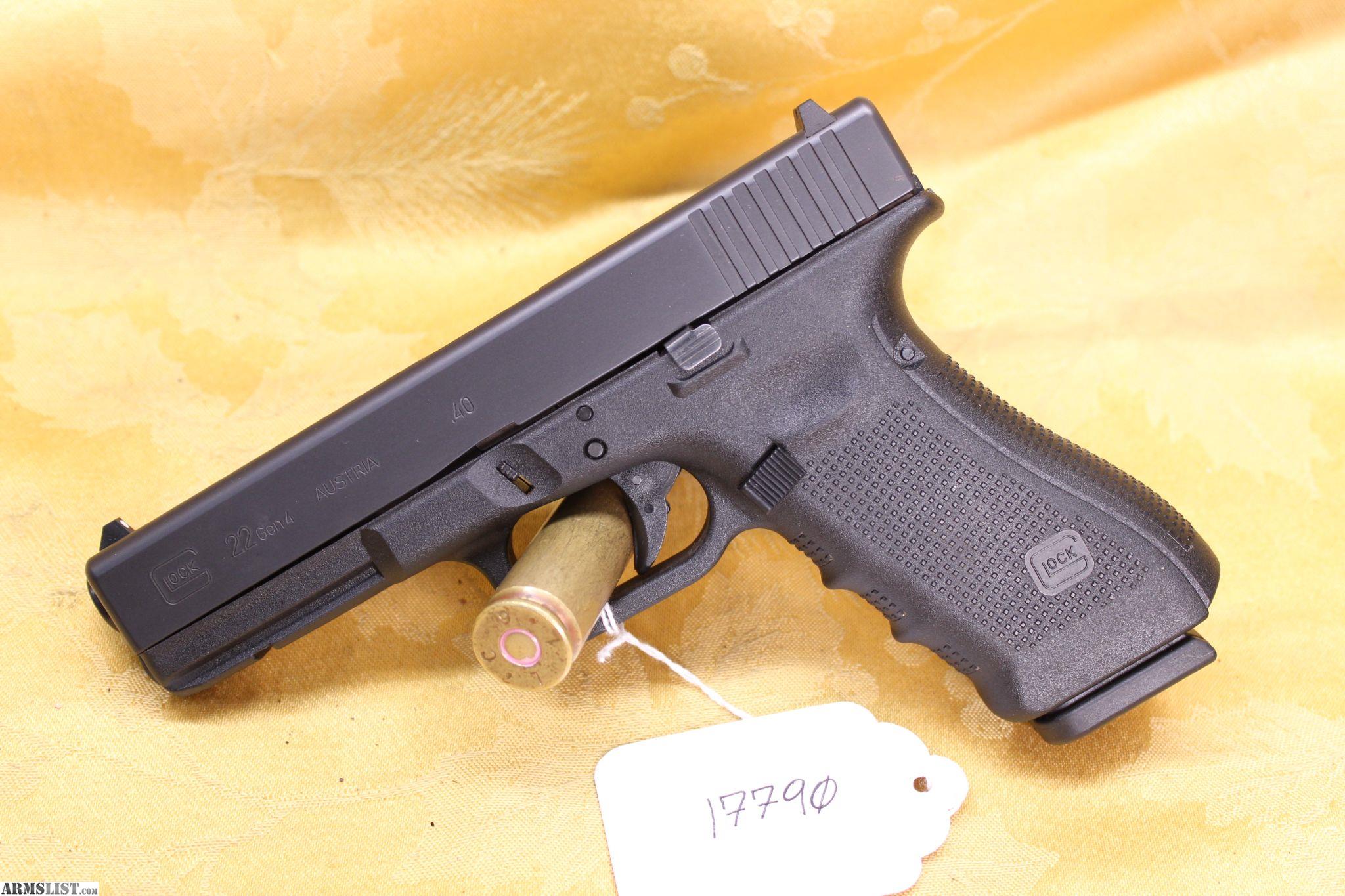 Glock 22 Gen4 .40 S&W Full-size Pistol G22 - .40