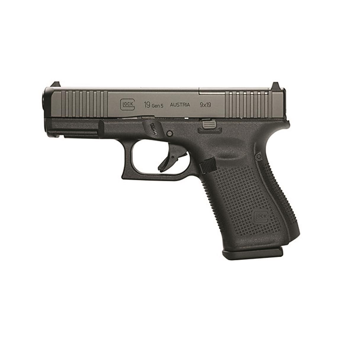 Glock 19 Gen 6 MOS 9mm 4.02" Barrel 15-Rounds