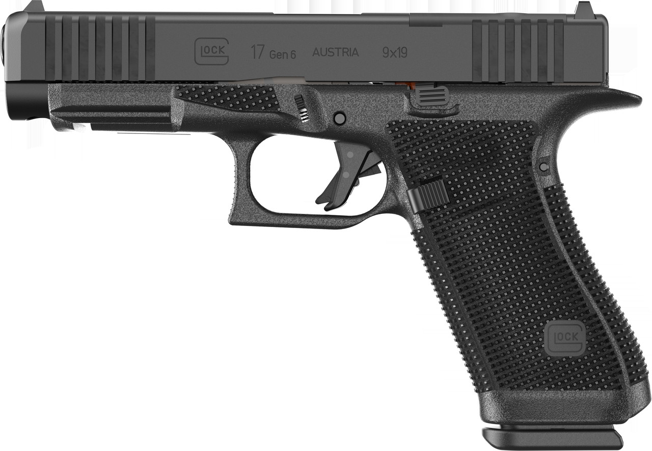 Glock 17 Gen 6 MOS 9mm 4.49" Barrel 10-Rounds - 9mm