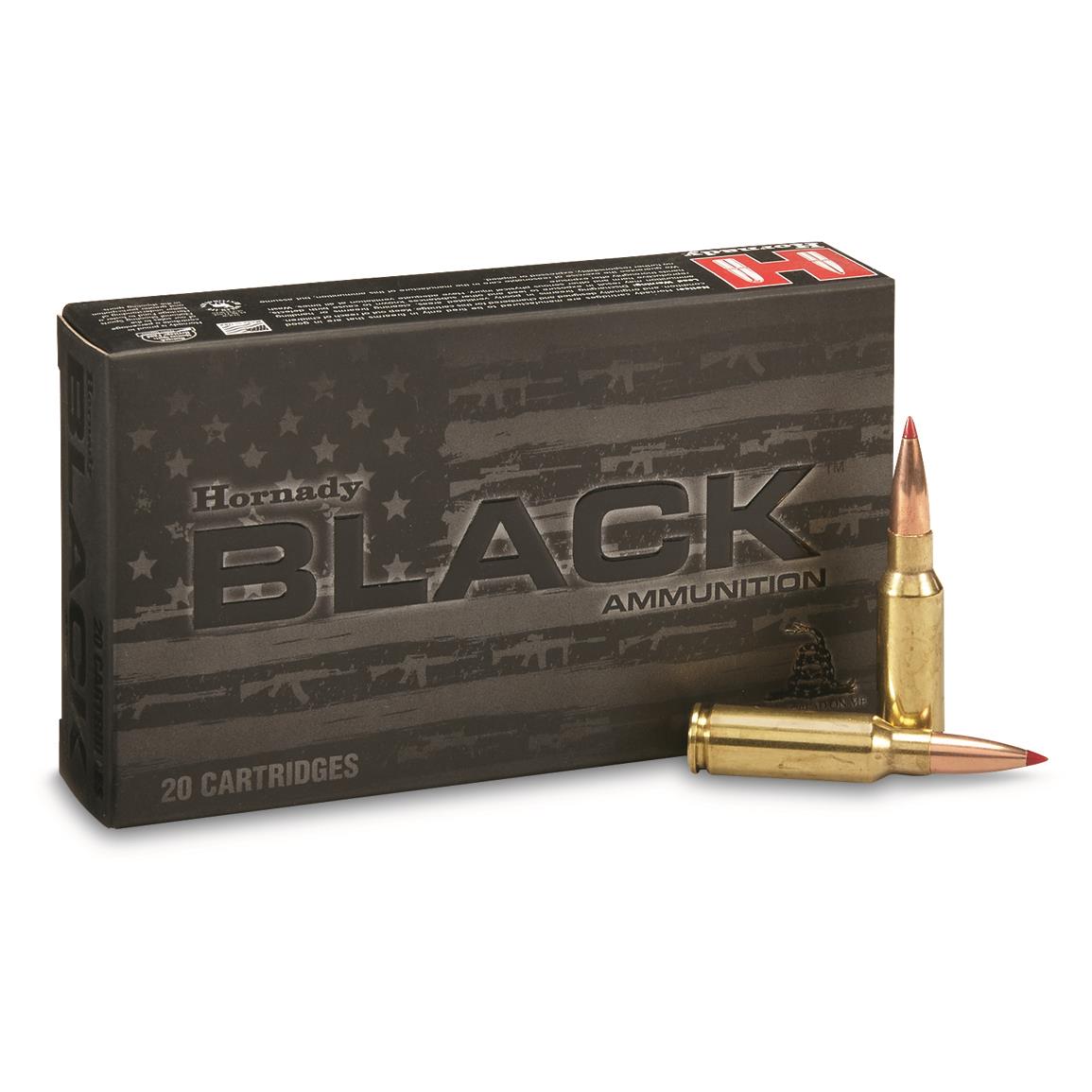Hornady Black Brass 6.5 Grendel 123 Grain 20-Rounds ELD-M...