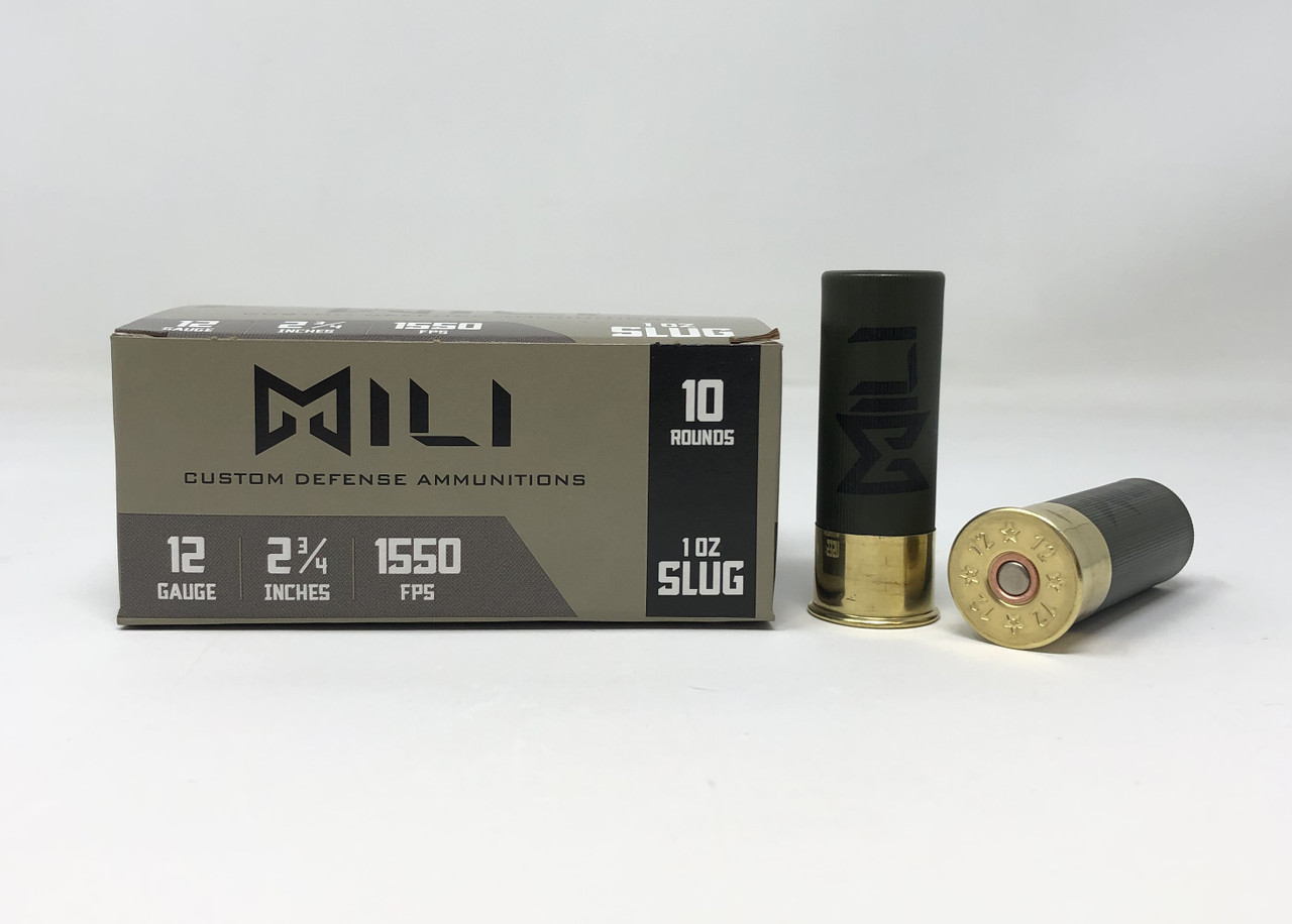PPU Stars &amp; Stripes Rifled Slug 12 Gauge 2-3/4'' 1oz Slu